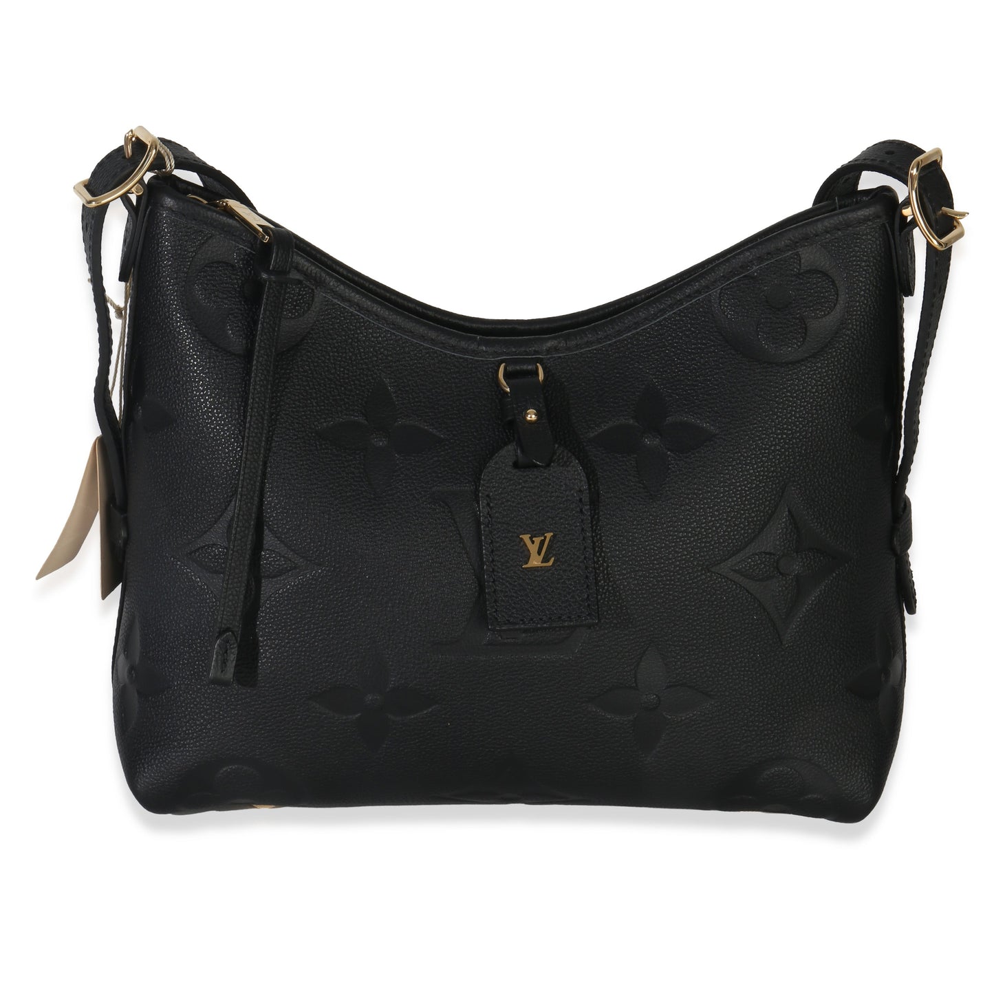 Louis Vuitton Black Giant Monogram Empreinte Carryall PM