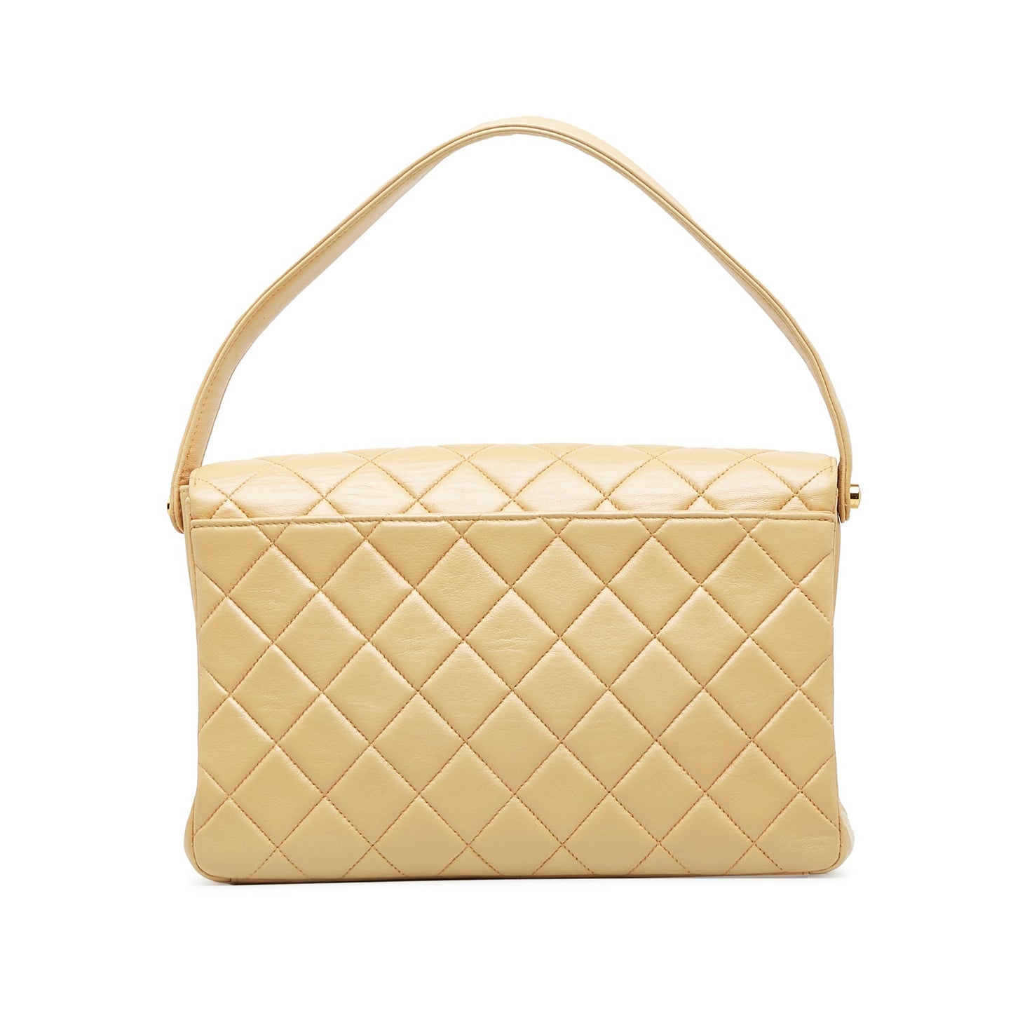 CHANEL Medium Lambskin Envelope Flap Handbag