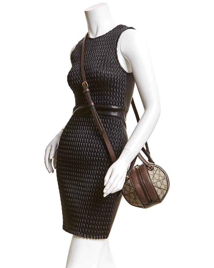 Gucci Ophidia Mini GG Supreme Canvas & Leather Shoulder Bag