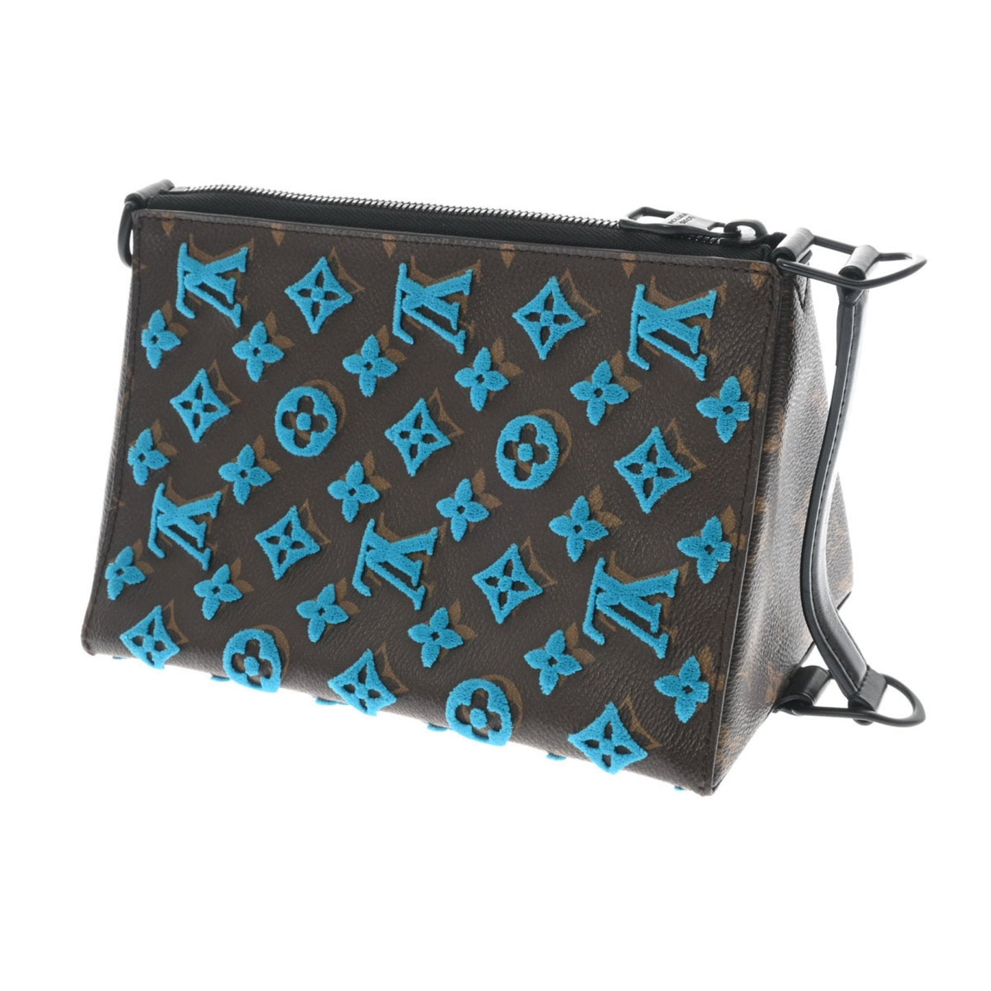 Louis Vuitton Triana  Canvas Shopper Bag ()