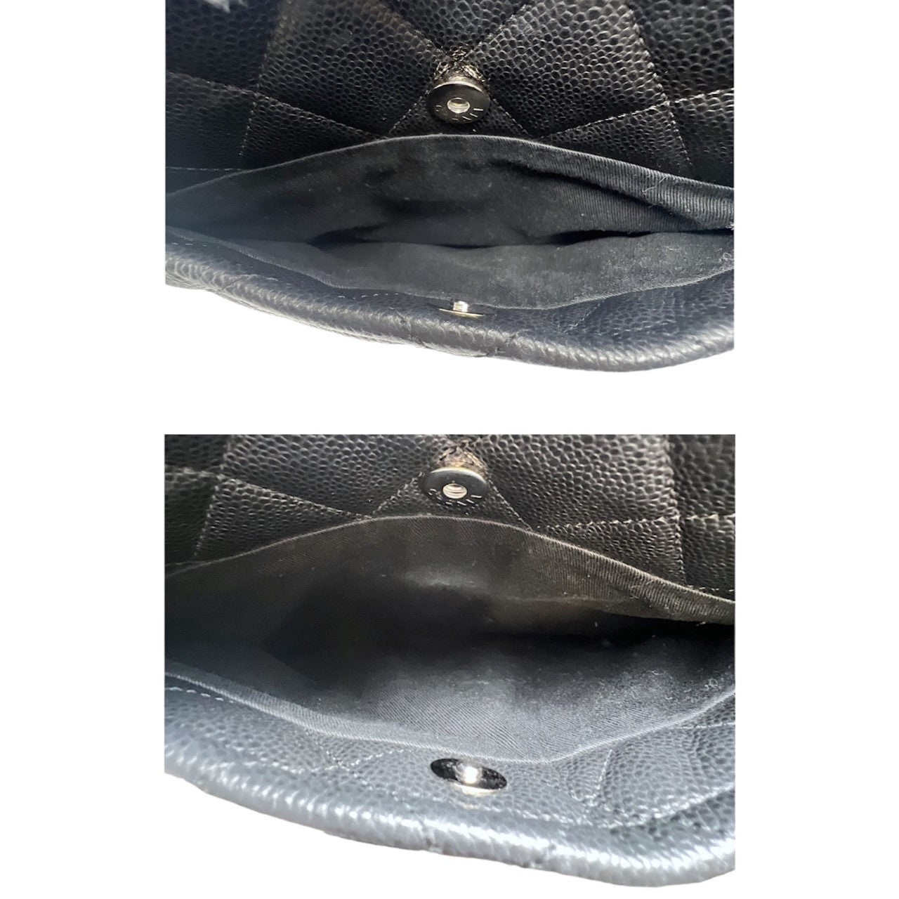 Luxury Chanel Black Quilted Caviar Timeless Soft Shopper Tote