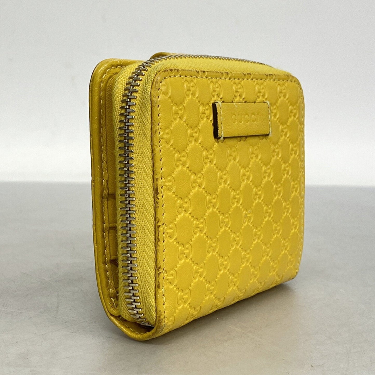 Gucci Micro Guccissima  Leather Wallet