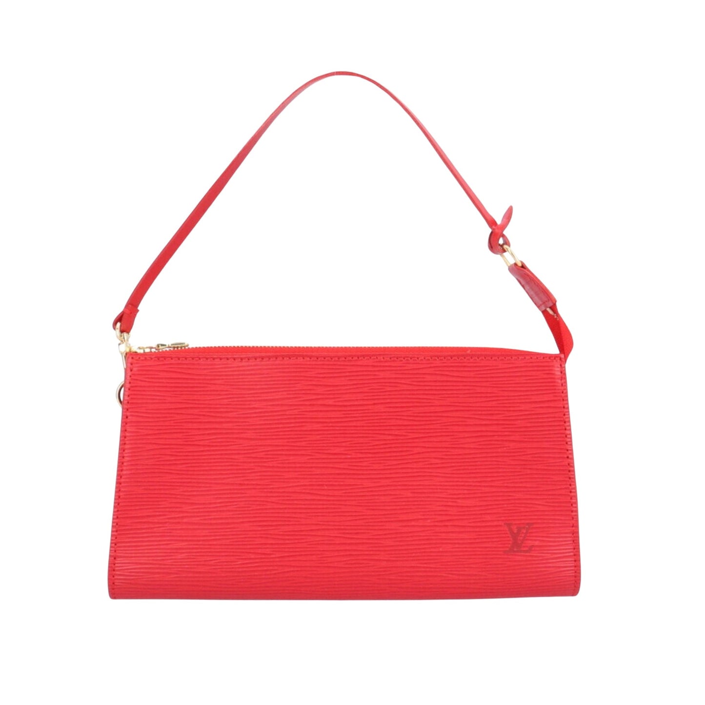Louis Vuitton Pochette Accessoire  Leather Clutch Bag ()