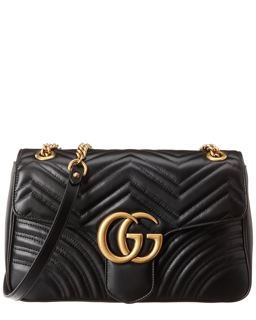 Gucci GG Marmont Medium Matelasse Leather Shoulder Bag