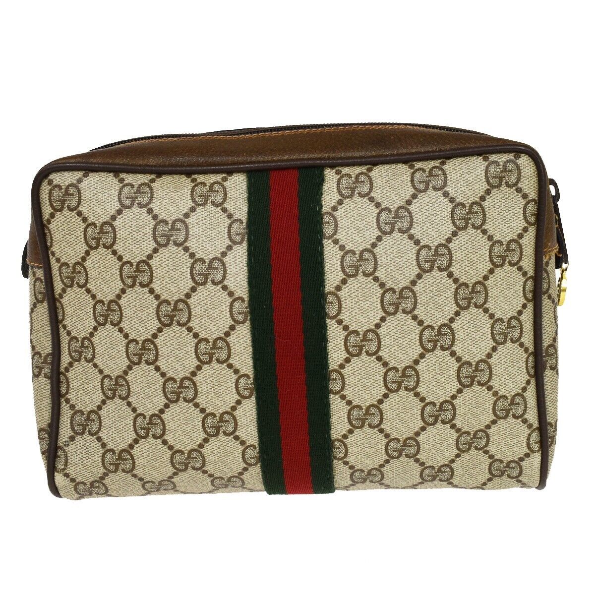 Gucci Sherry  Canvas Clutch Bag ()