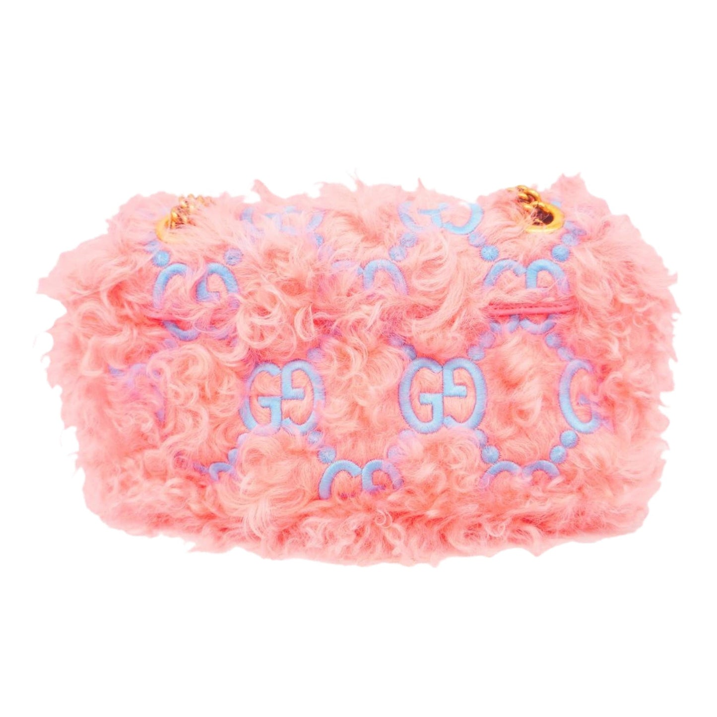 Luxury Gucci Trending 2025 Gg Marmont  Fur Shoulder Bag ()