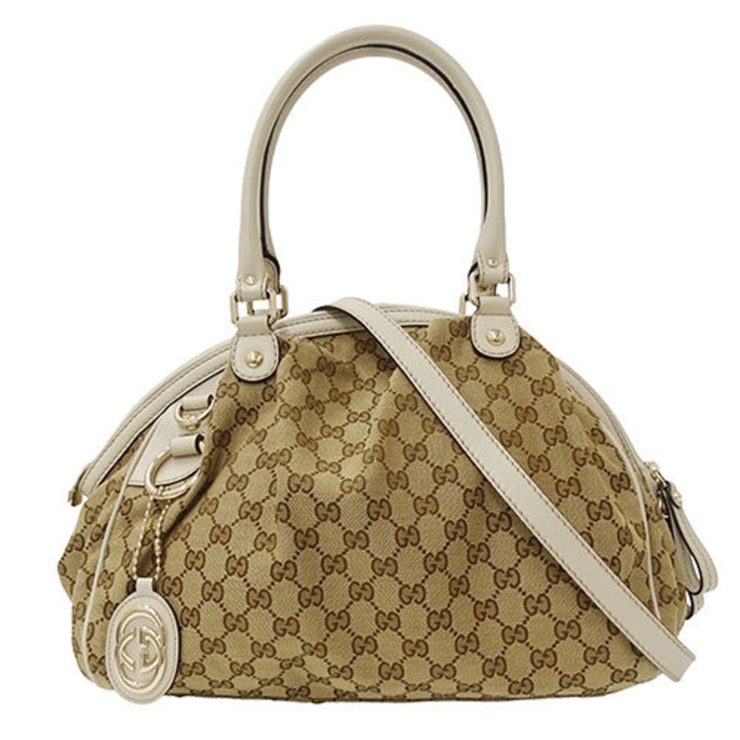 Gucci  Gg Canvas Handbag Shoulder Bag