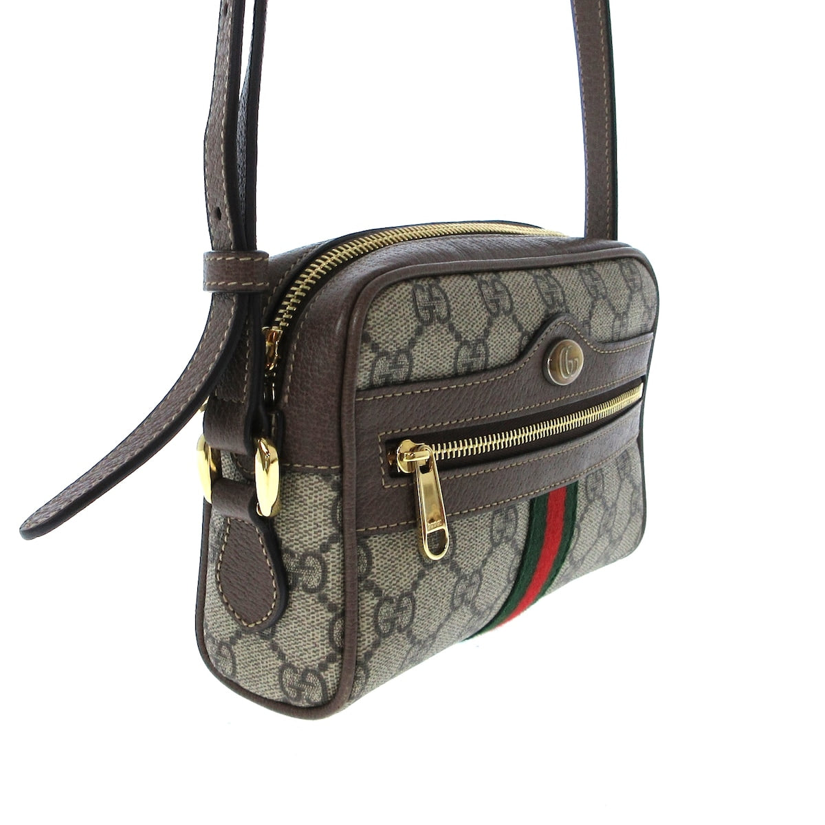 Gucci Ophidia  Canvas Shoulder Bag ()