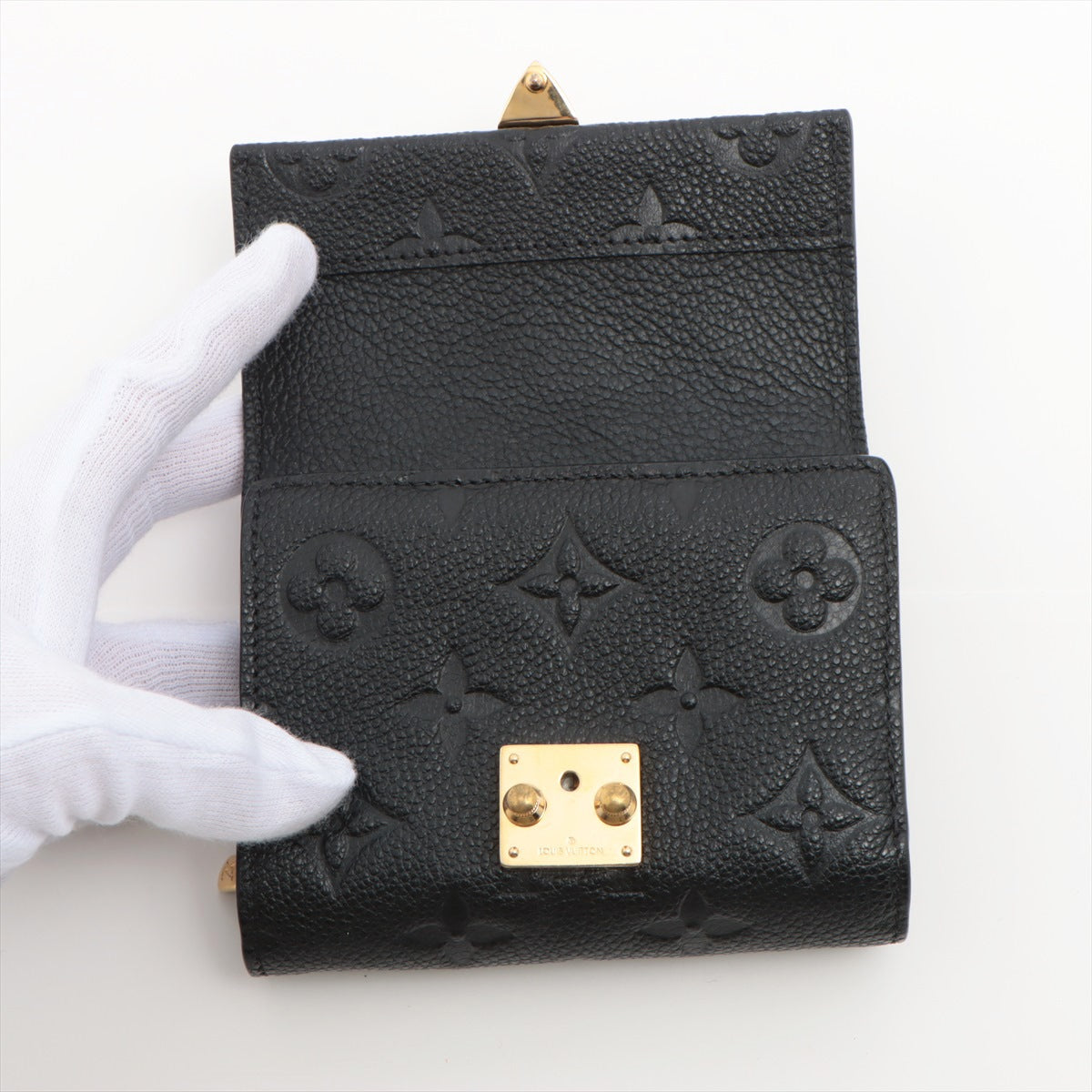 Louis Vuitton Amplant Portfolio Metis Compact M80880 Noneir Compact Wallet