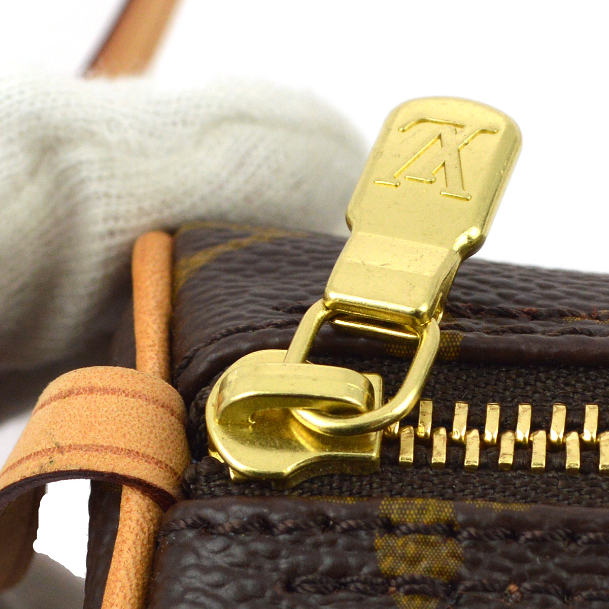 Louis Vuitton Monogram Papillon Attached Pouch
