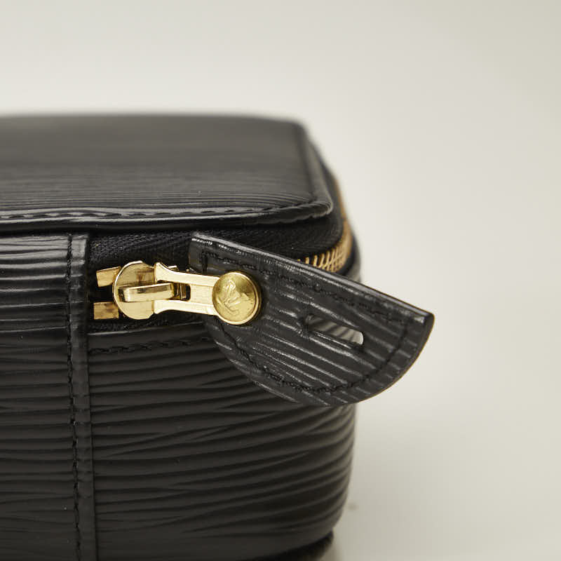 Louis Vuitton Epi Push Monte Carlo Jewelry Case Accessory Case M48362 Noneir Black Leather  Louis Vuitton