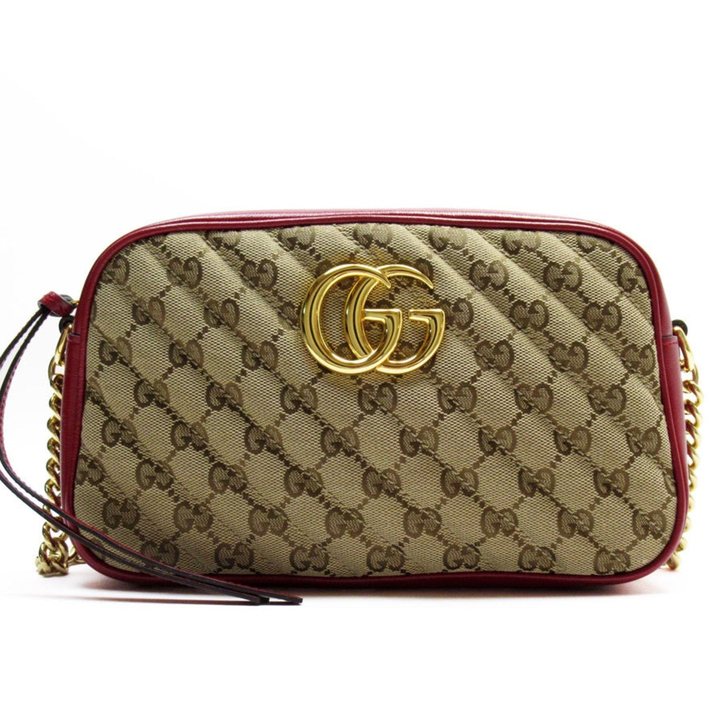 Gucci Gg Marmont  Canvas Shoulder Bag ()
