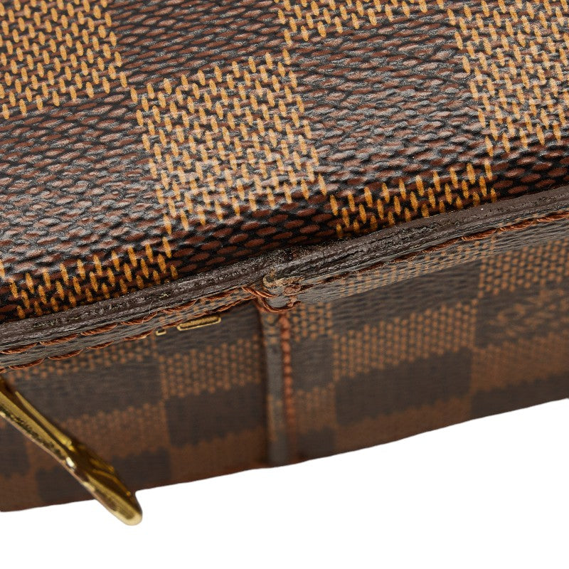 Louis Vuitton Damier Porteo-inatour Savannah Business Bag 2WAY N53355 Brown PVC Leather Men LOUIS VUITTON