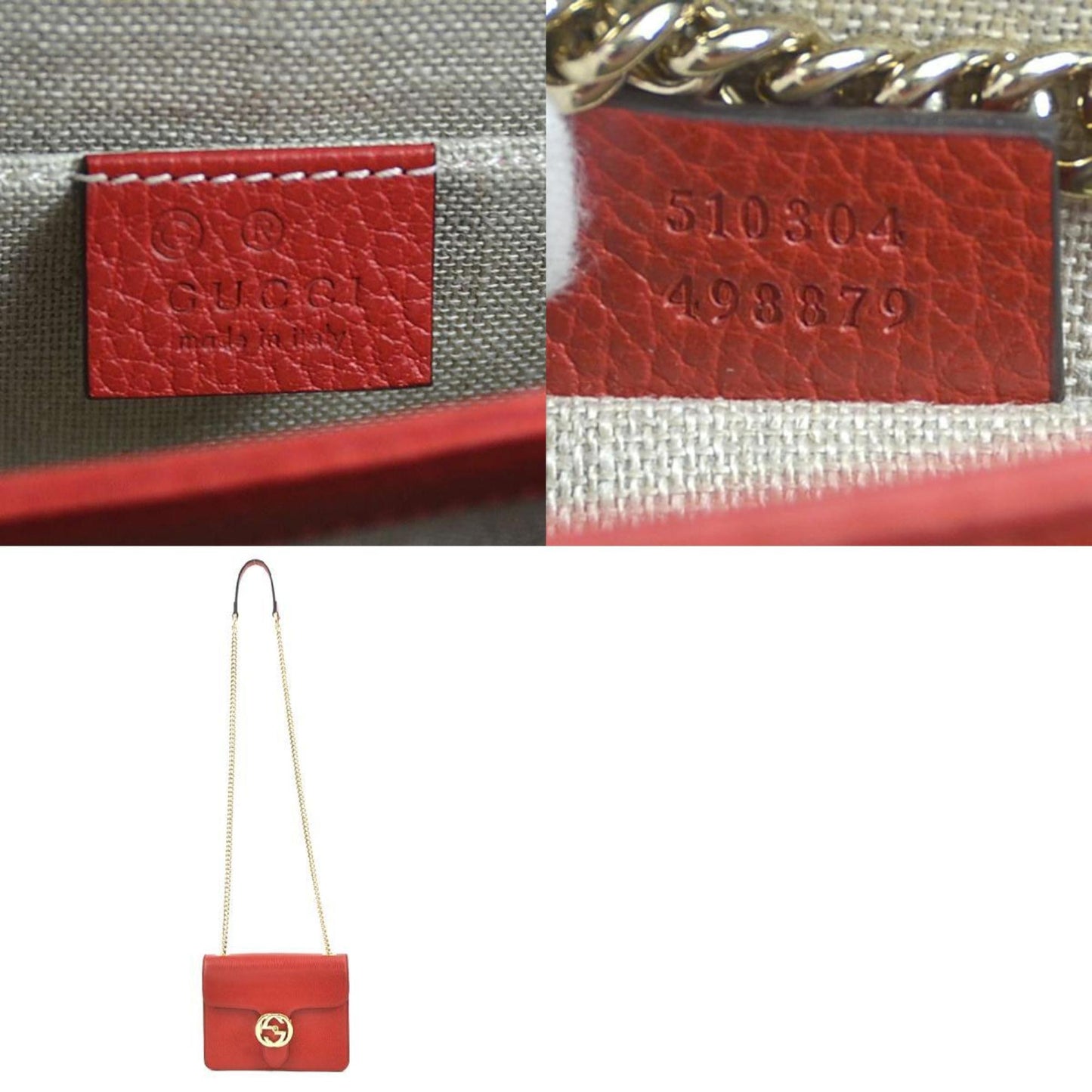Gucci  Leather Shopper Bag ()
