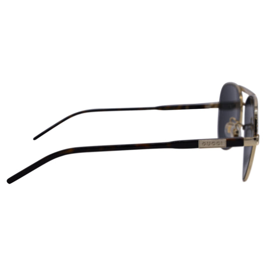 Gucci Aviator Sunglasses in Gold Metal