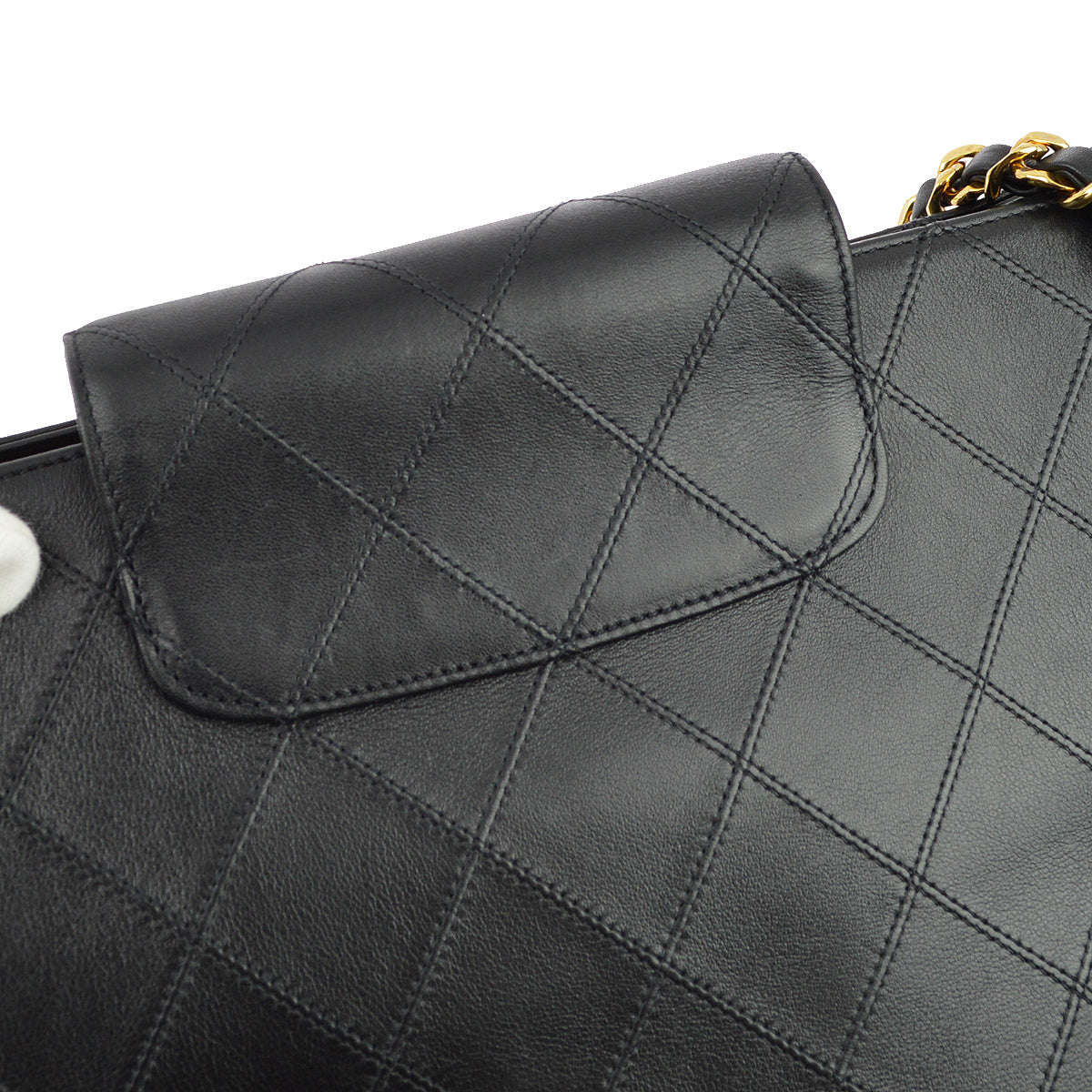 Chanel 1994-1996 Lambskin Supermodel Bicolore Shoulder Bag