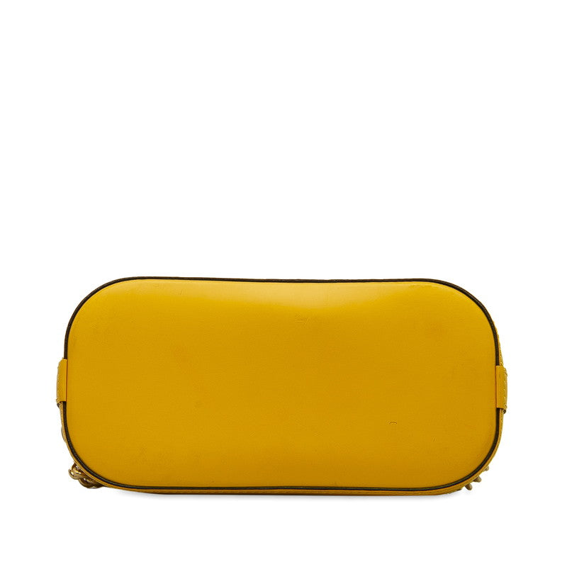 Louis Vuitton Epi Alma Mini Chain Shoulder Bag M53119 Citron Yellow Leather  Louis Vuitton