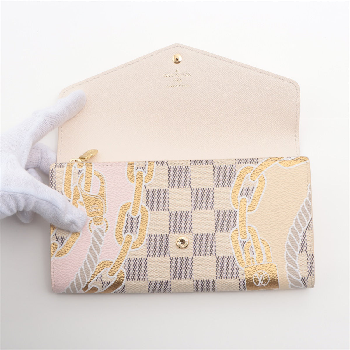 Louis Vuitton Damié Azur Portfolio NM Portfolio NM N40482  Reaction