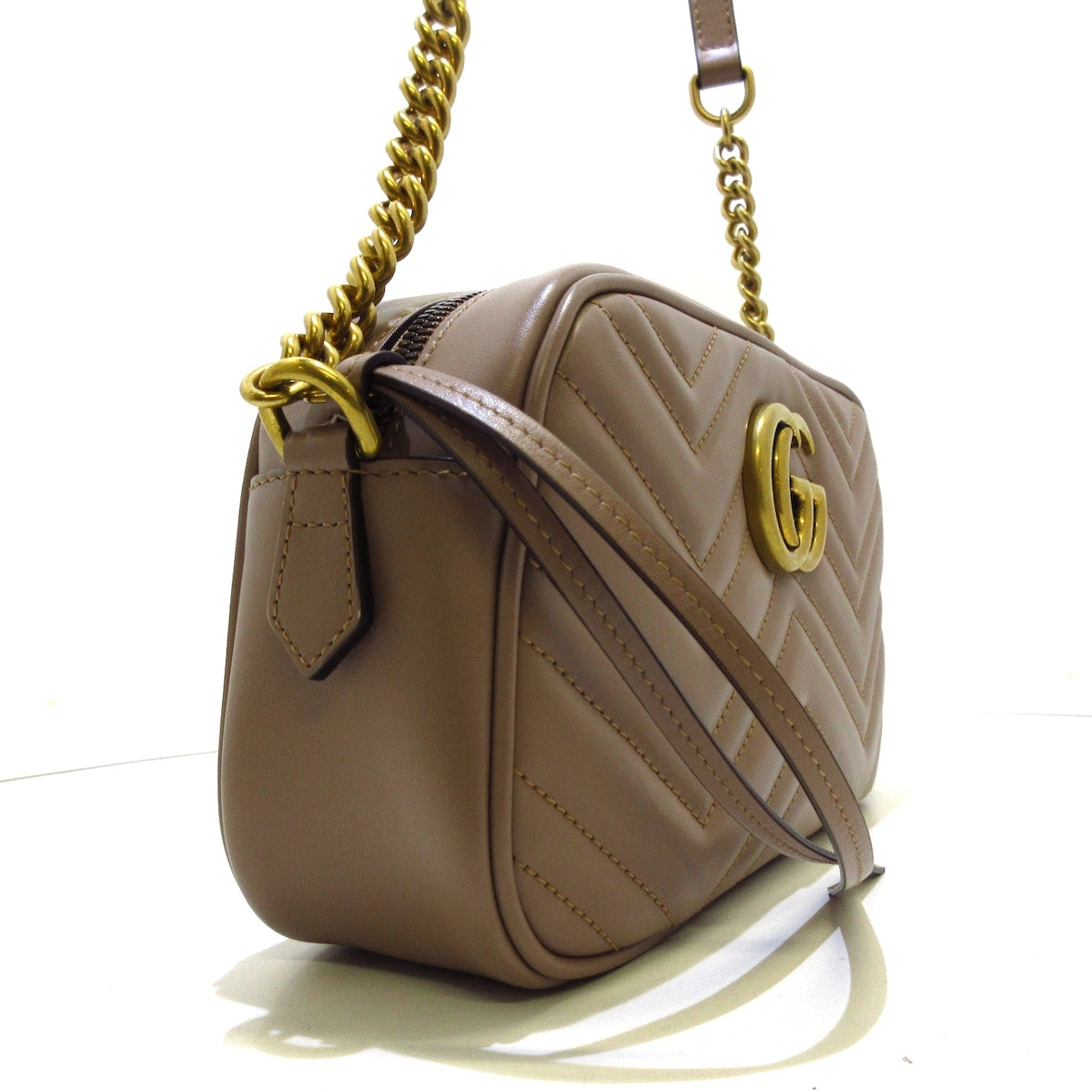 Gucci Gg Marmont  Leather Shoulder Bag ()