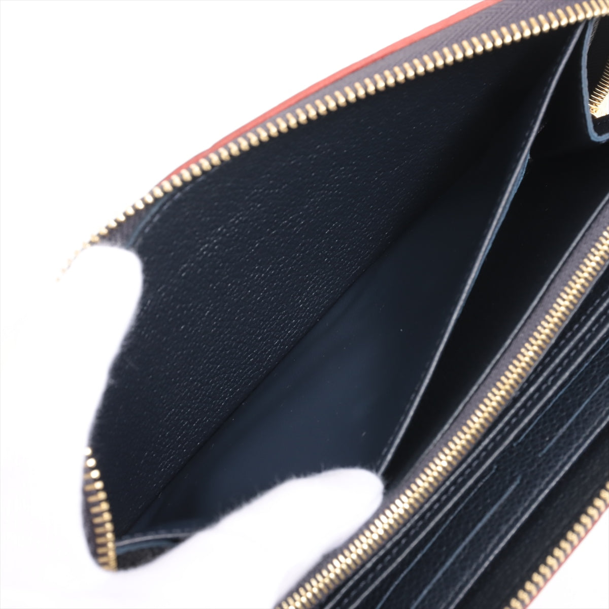 Louis Vuitton Implant  Wallet M62121 Marine Round Zip Wallet