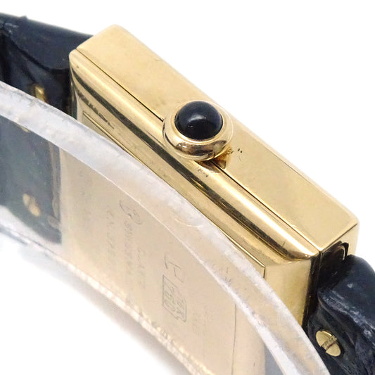 Luxury Chanel 1989 Mademoiselle Watch 18KYG Crocodile