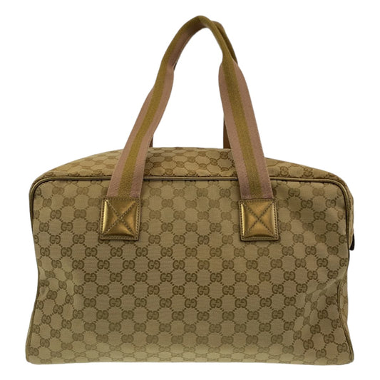 Luxury Gucci Trending 2025 GG Canvas Beige Multicolor Boston Bag