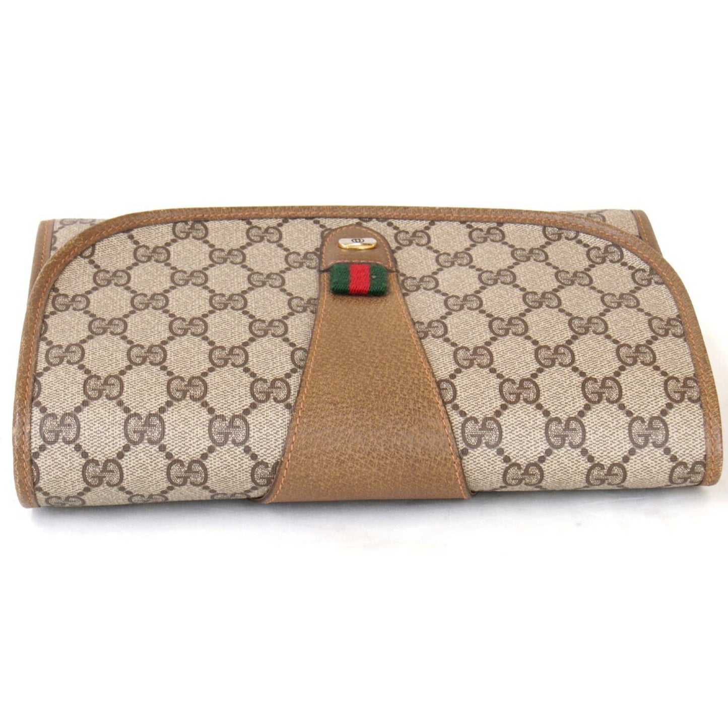Gucci Sherry  Leather Clutch Bag ()