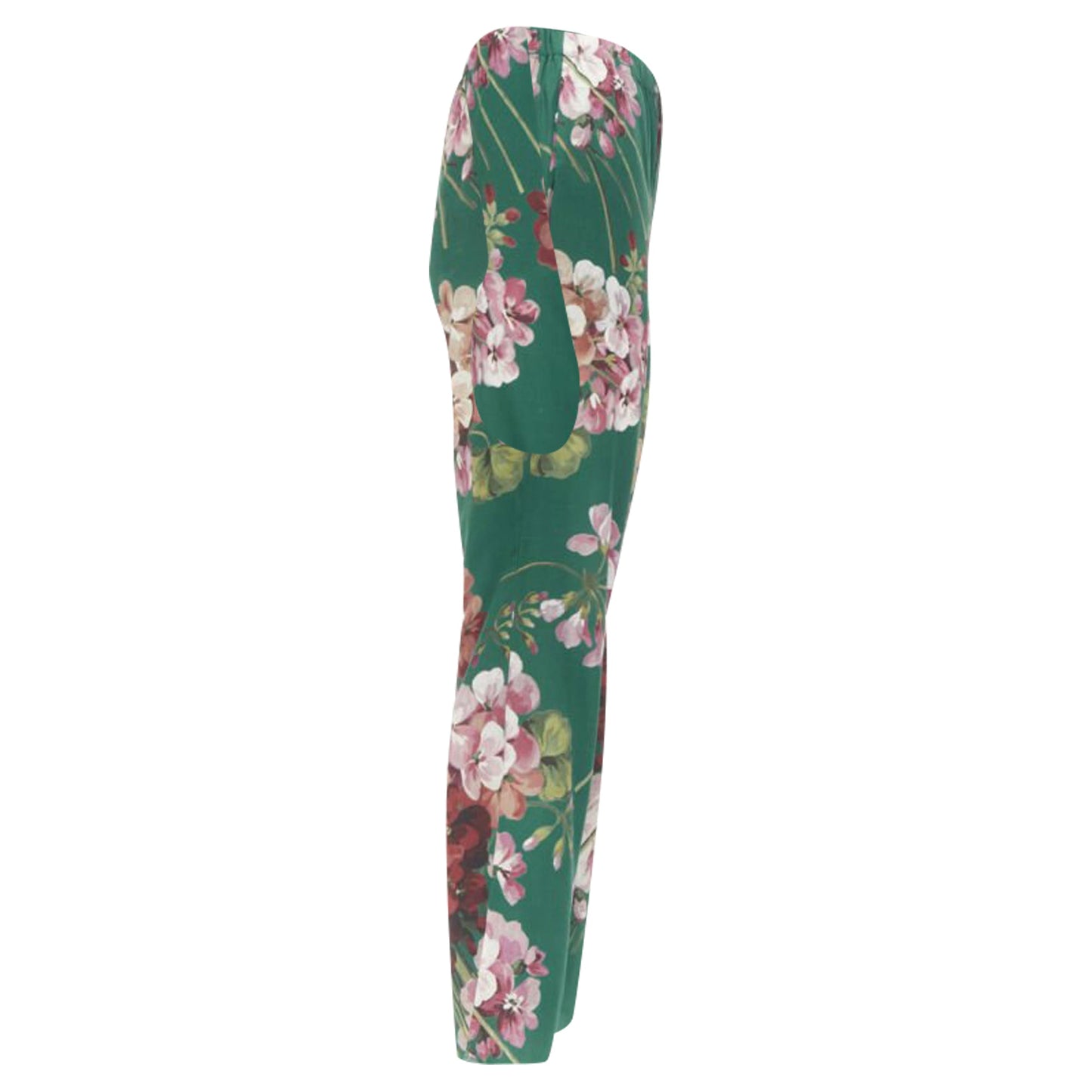 Gucci silk Blooms floral print pajama pants