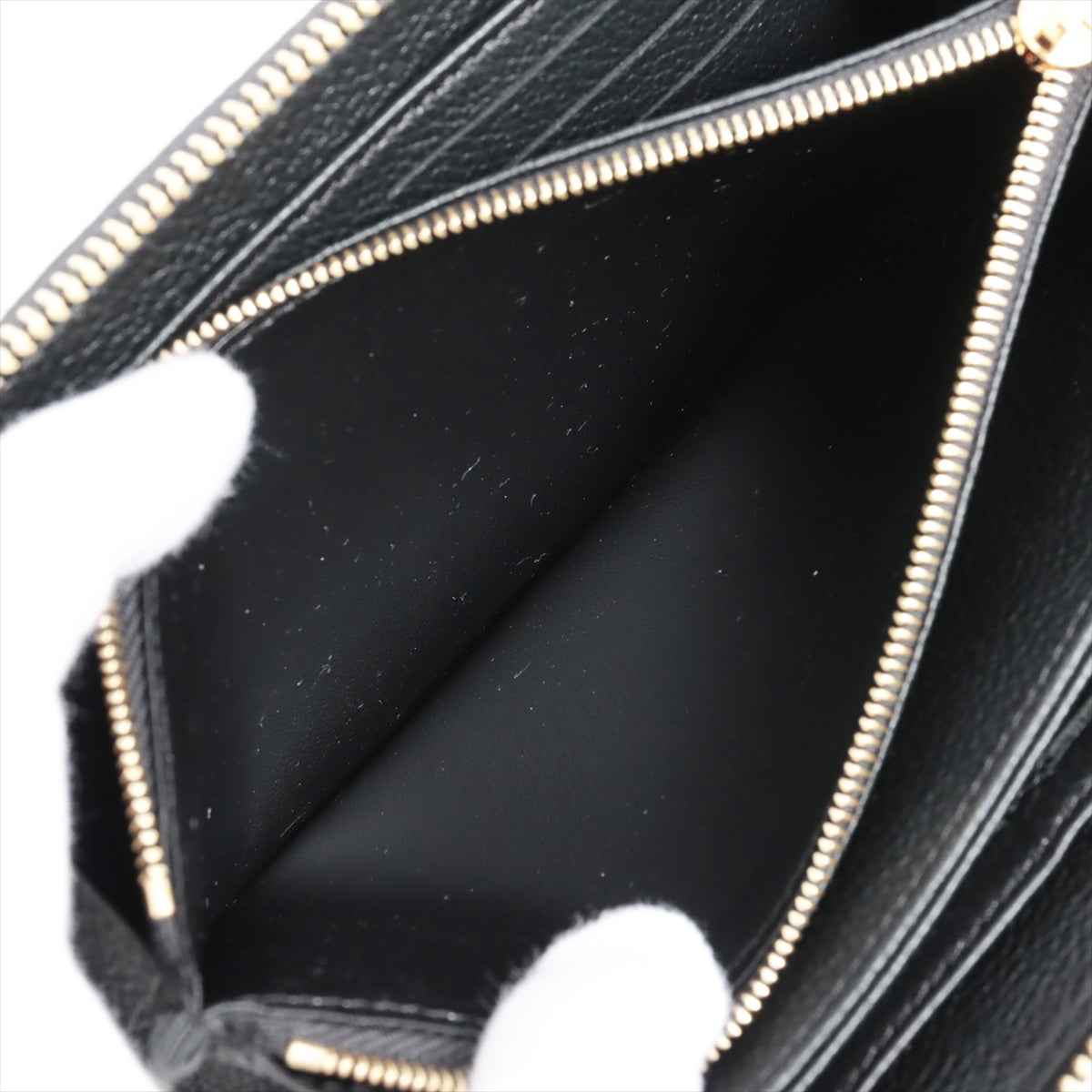 Louis Vuitton Implant  Wallet M61864 Noir Round Jeep Wallet