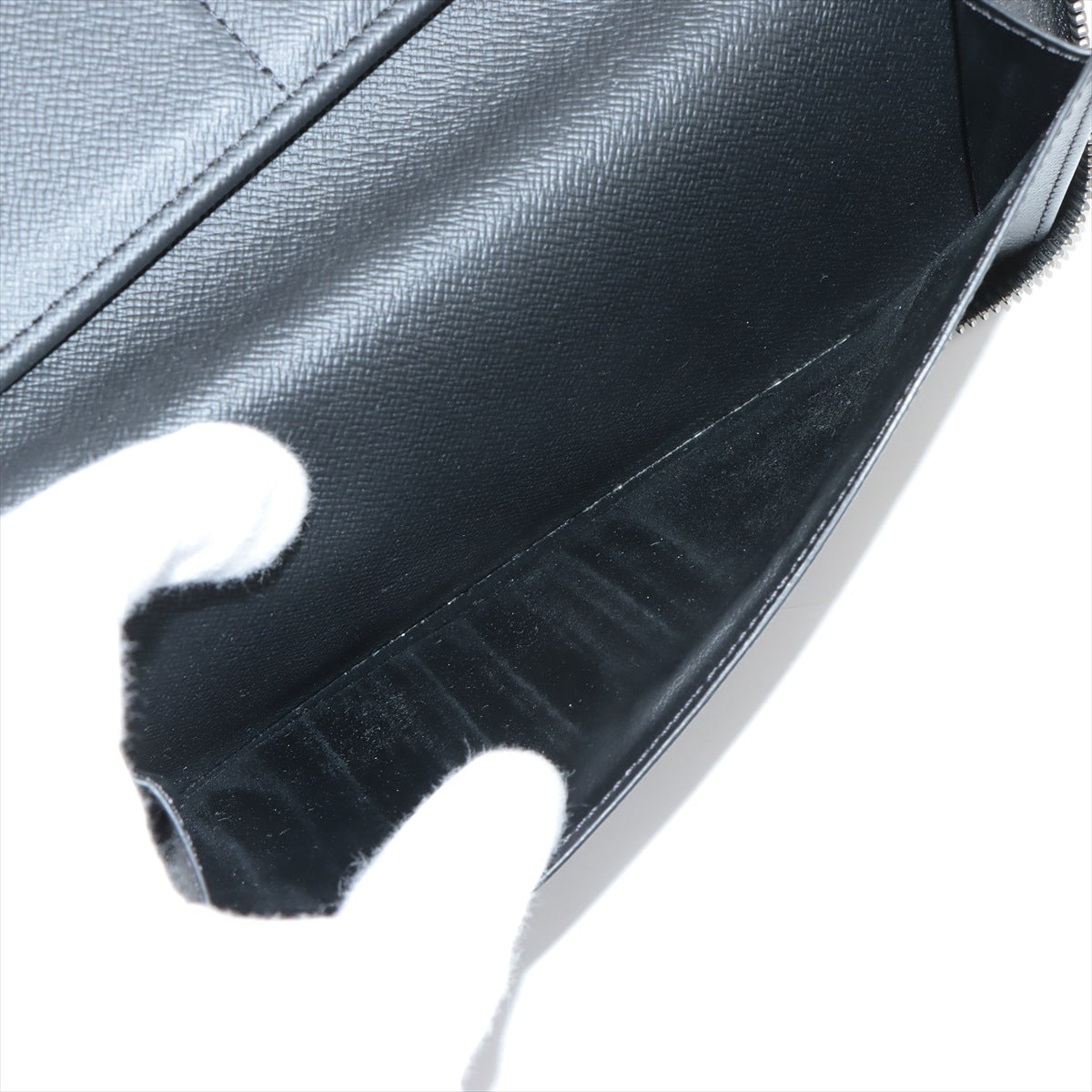 Louis Vuitton Monogram Zippie Wallet Vertical M62295 Black Round Zip Wallet