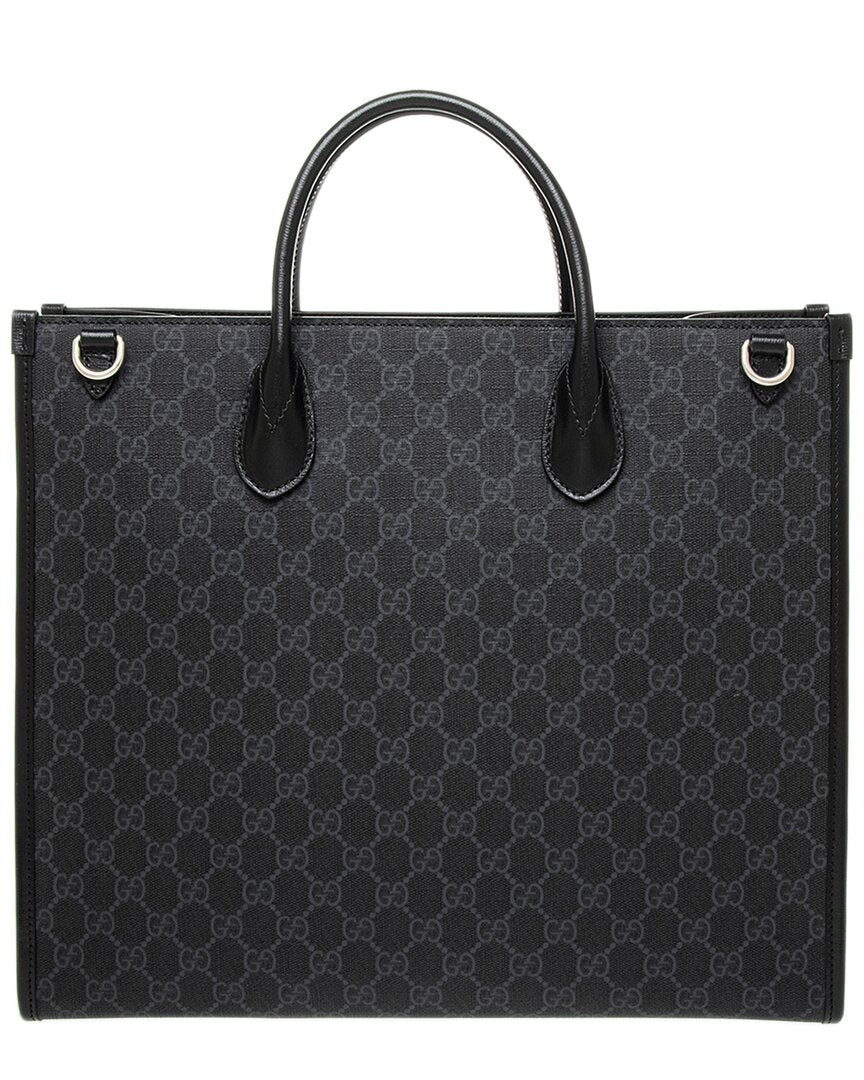Luxury Gucci Trending 2025 Interlocking G Medium Canvas Tote