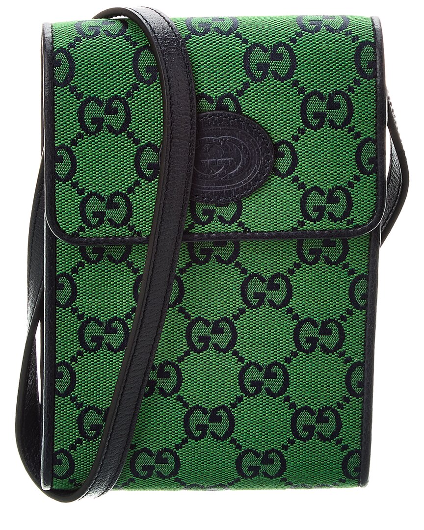 Luxury Gucci Trending 2025 GG Canvas & Leather Mini Bag