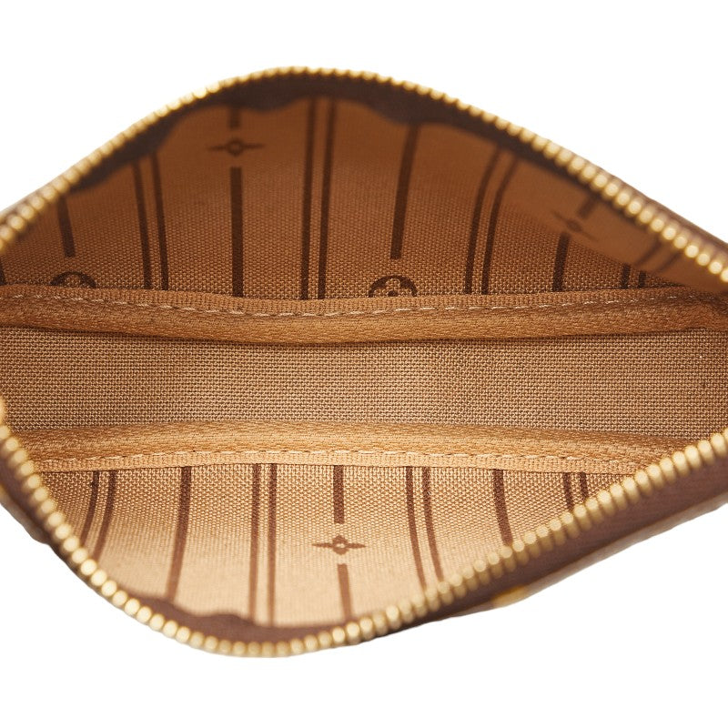 Louis Vuitton Monogram Mini Accessoires T&B Portefolio Miniature Handbag M60153 Brown PVC Leather  Louis Vuitton