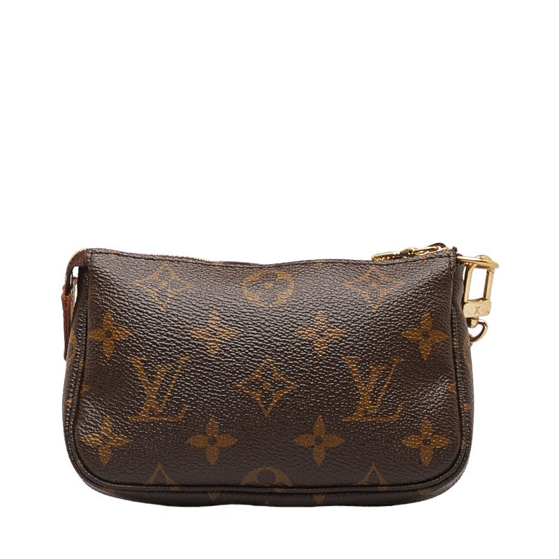 Louis Vuitton Monogram Mini Accessoires T&B Portefolio Miniature Handbag M60153 Brown PVC Leather  Louis Vuitton