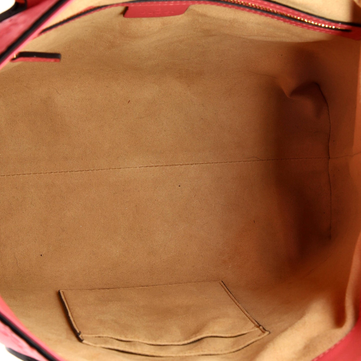 Signature Fold Over Tote Guccissima Leather Medium