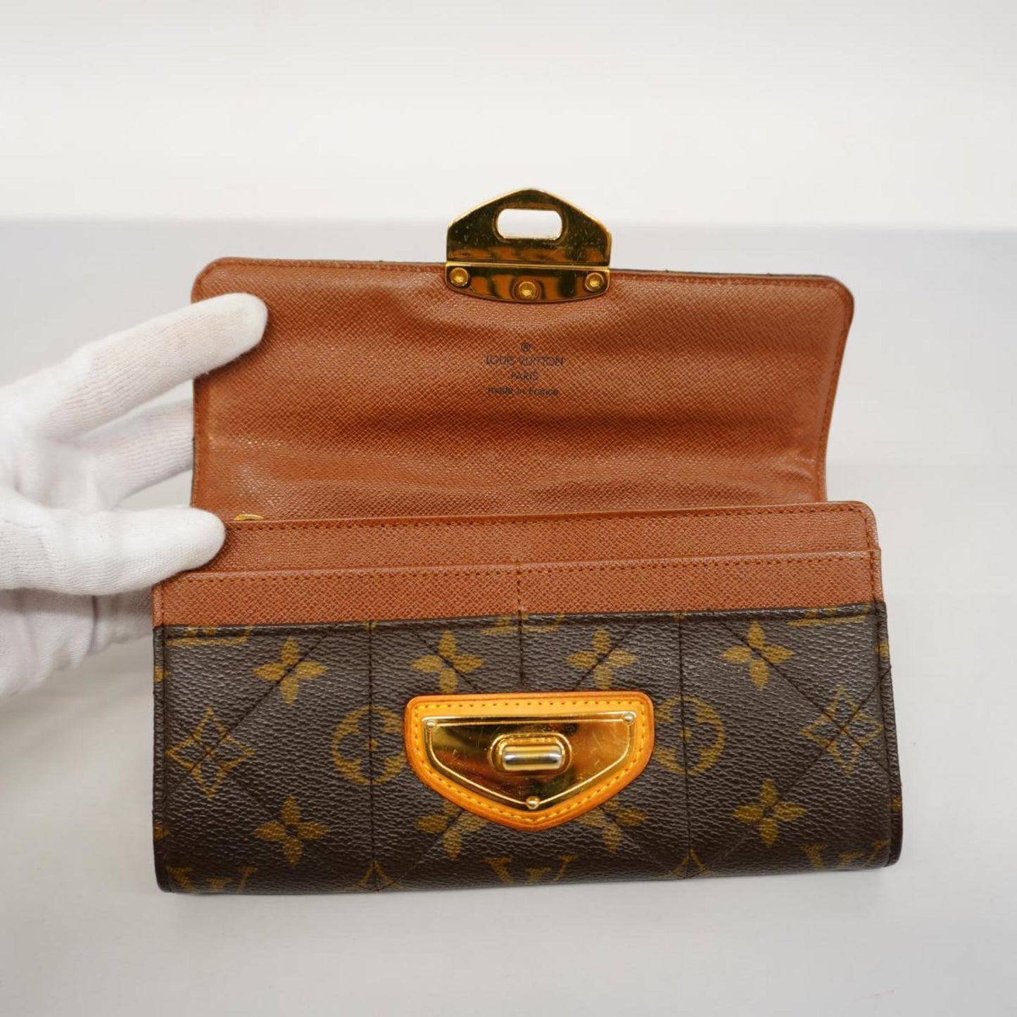Louis Vuitton Sarah  Canvas Wallet  ()