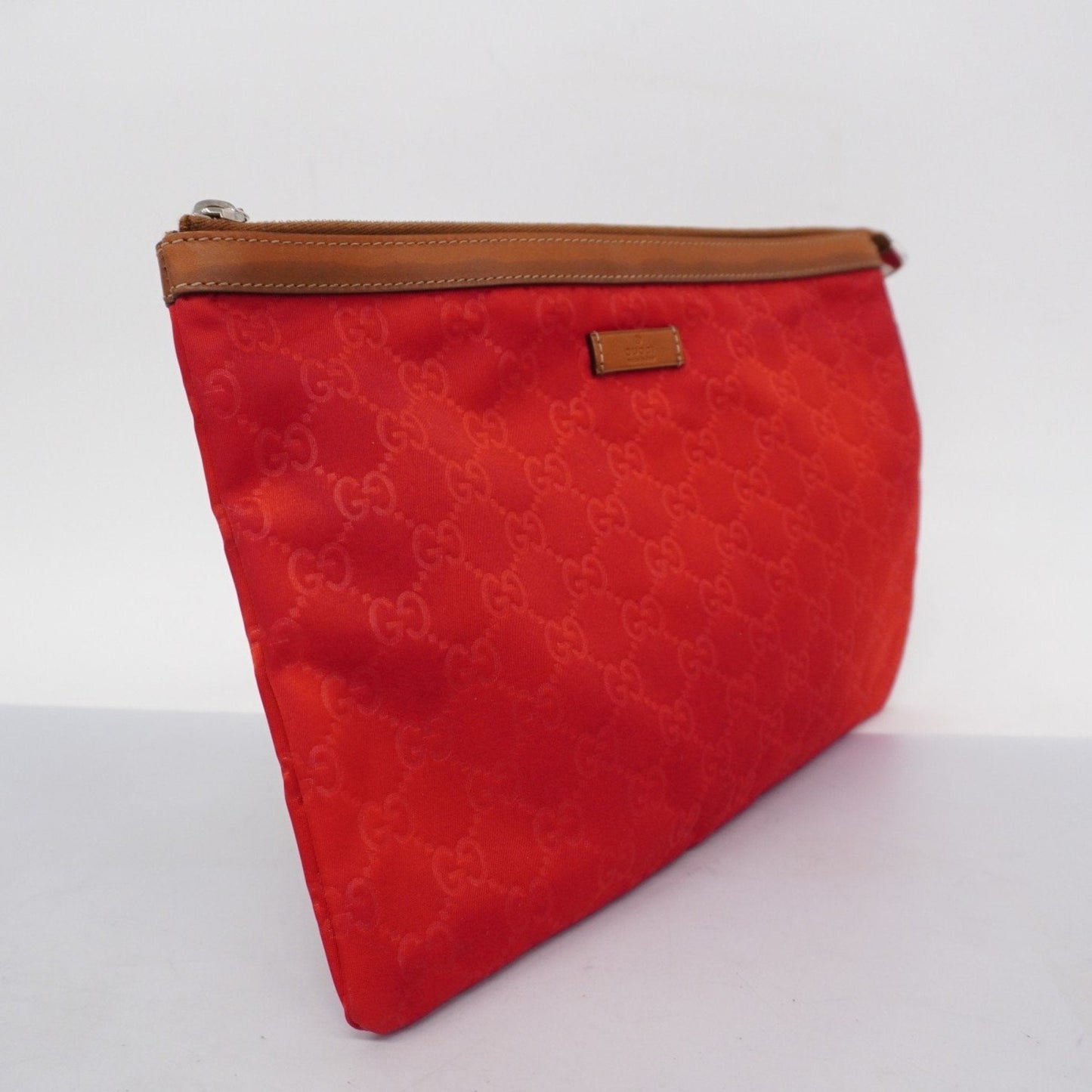 Gucci Gg Nylon  Canvas Clutch Bag ()