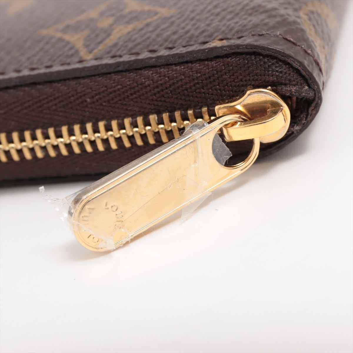 Louis Vuitton Monogram Zippyr Coin Impact M60067 Brown Coin Case