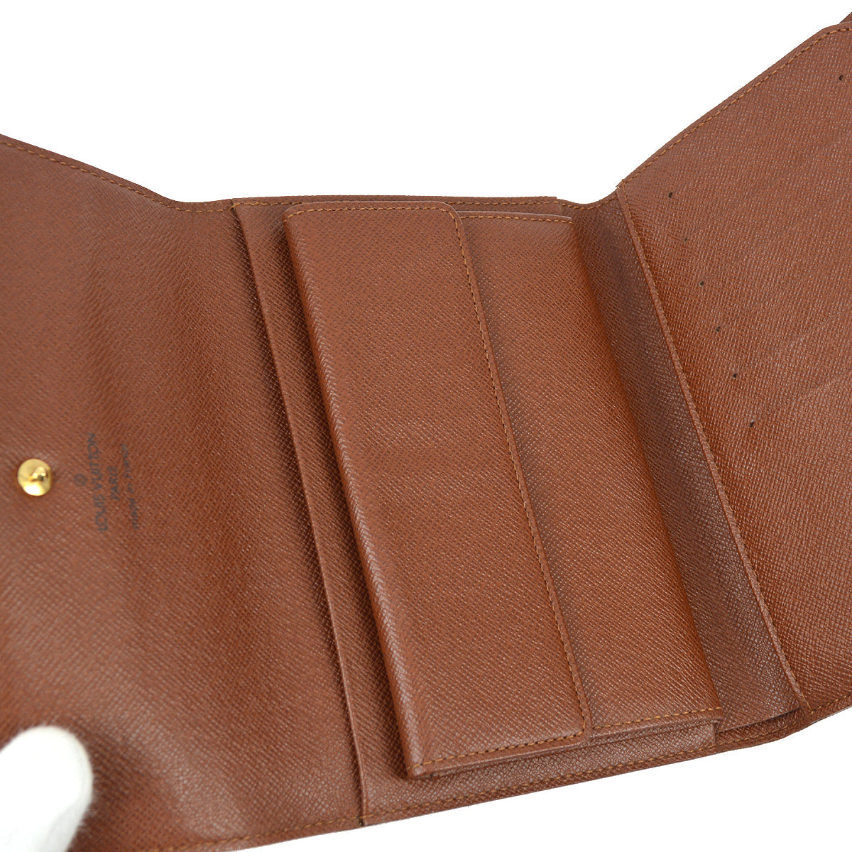 Louis Vuitton 2001 Monogram Porte Tresor Etui Papier M61202