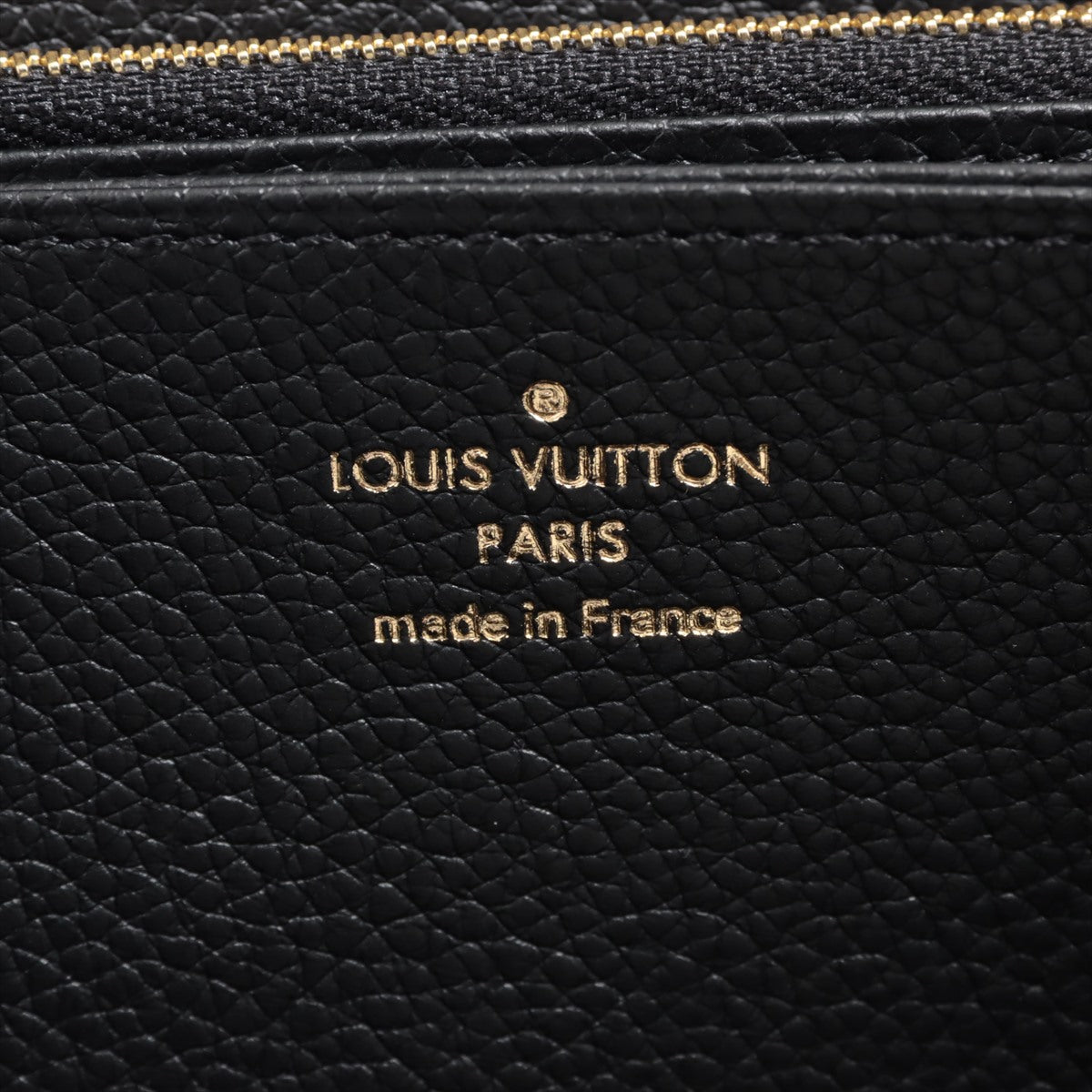 Louis Vuitton Bi-Color Monogram Implant Zippyr Wallet M80481 Noneir Round Zipper Wallet