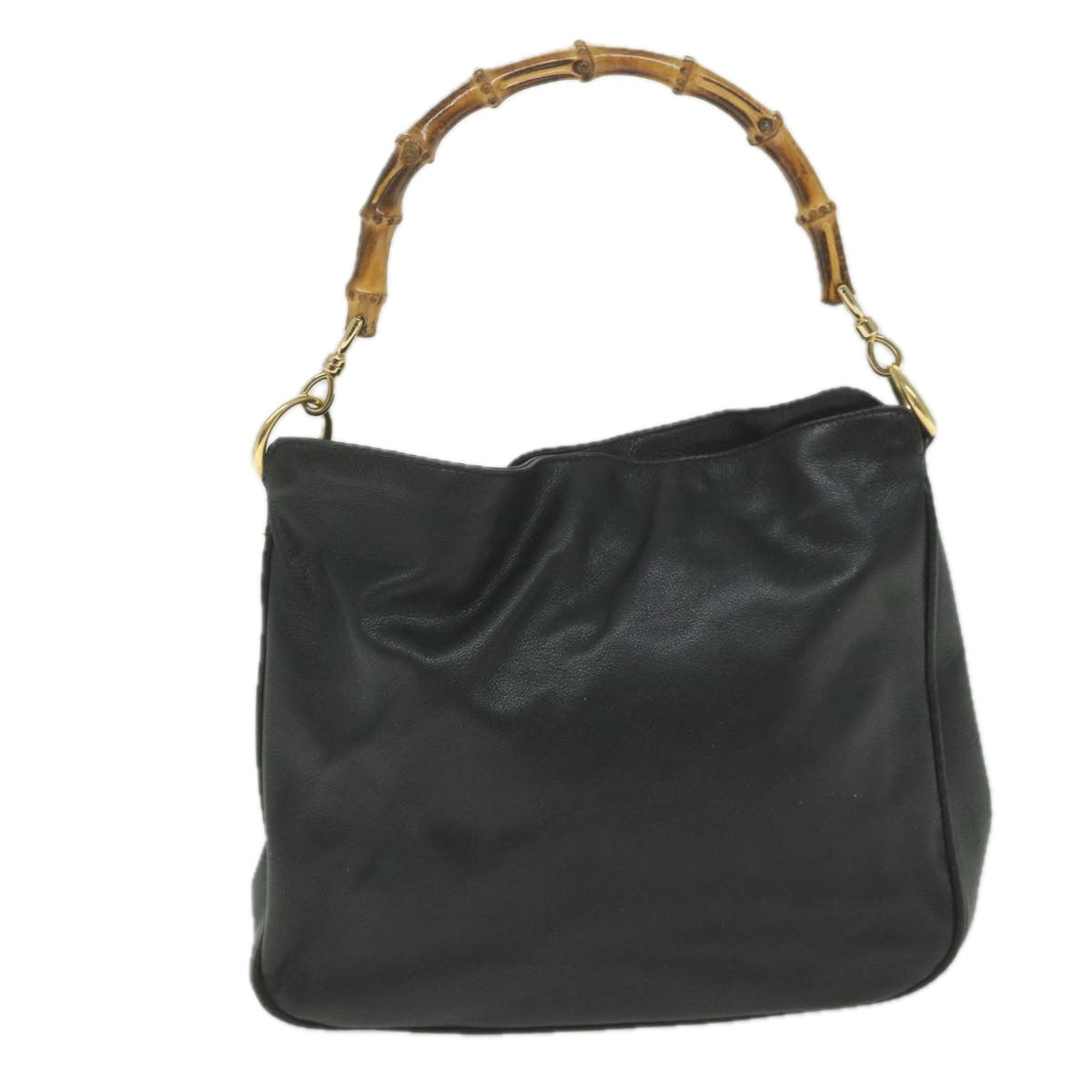 Luxury Gucci Trending 2025 Bamboo  Leather Shoulder Bag ()