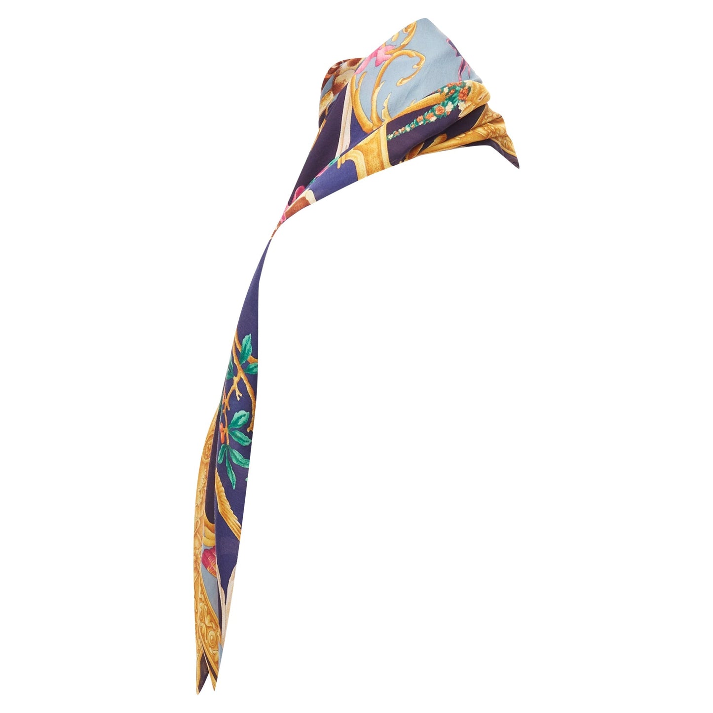 Gucci Tom Ford Diana Legend Barocco motif silk square scarf
