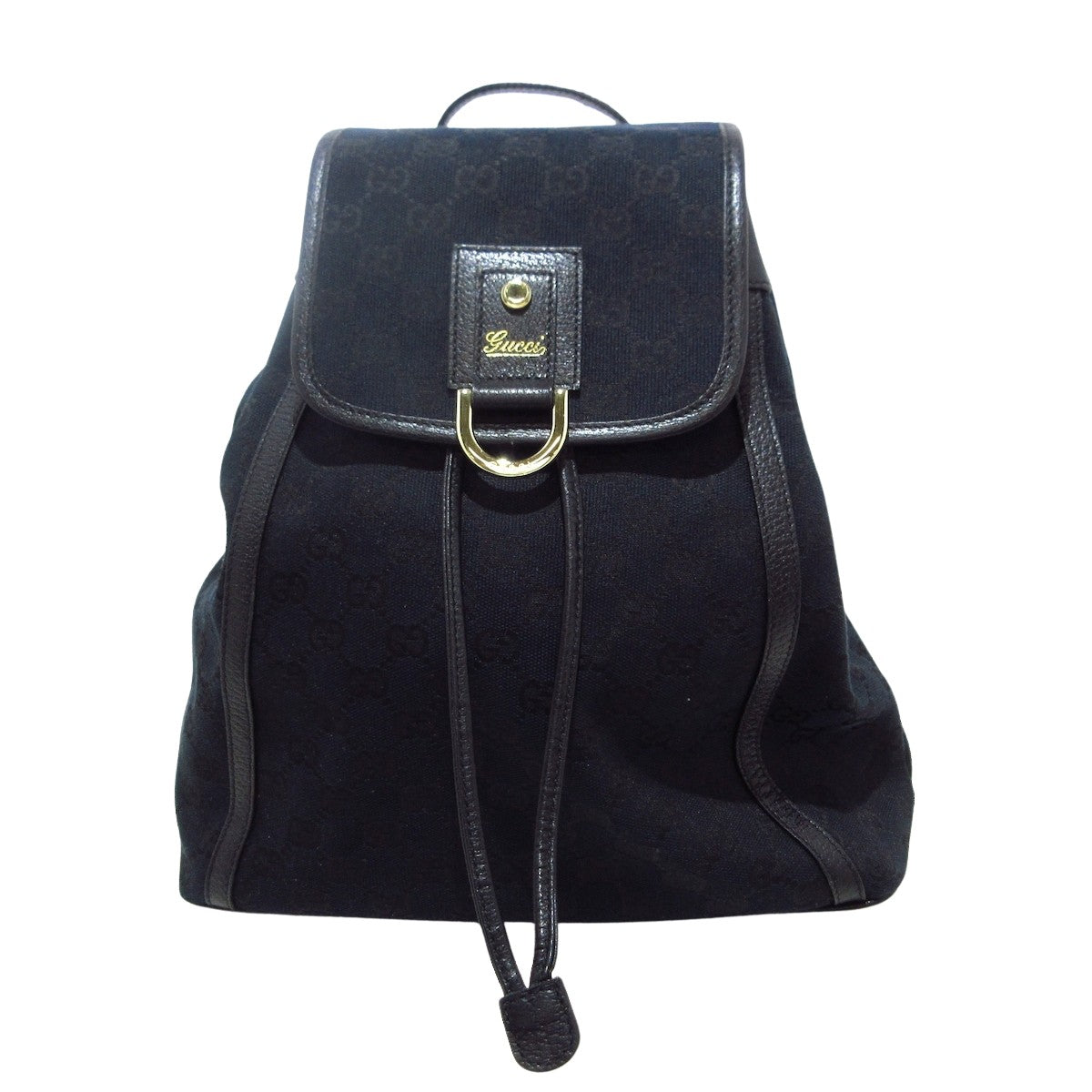 Luxury Gucci Trending 2025 Gg Pattern  Canvas Backpack Bag ()