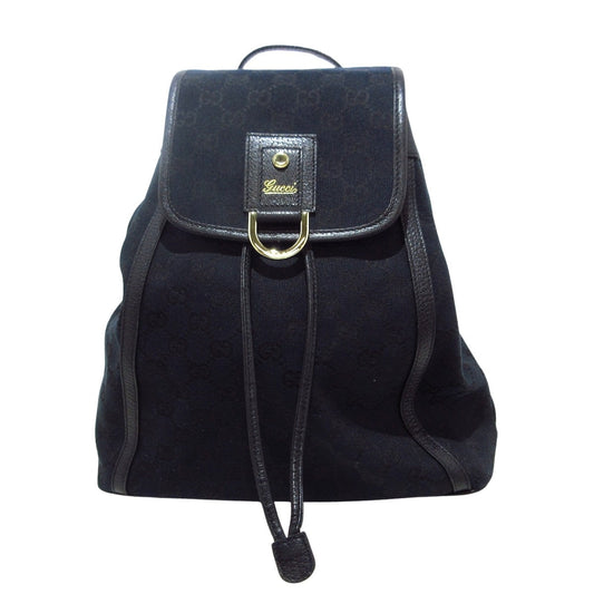 Luxury Gucci Trending 2025 Gg Pattern  Canvas Backpack Bag ()