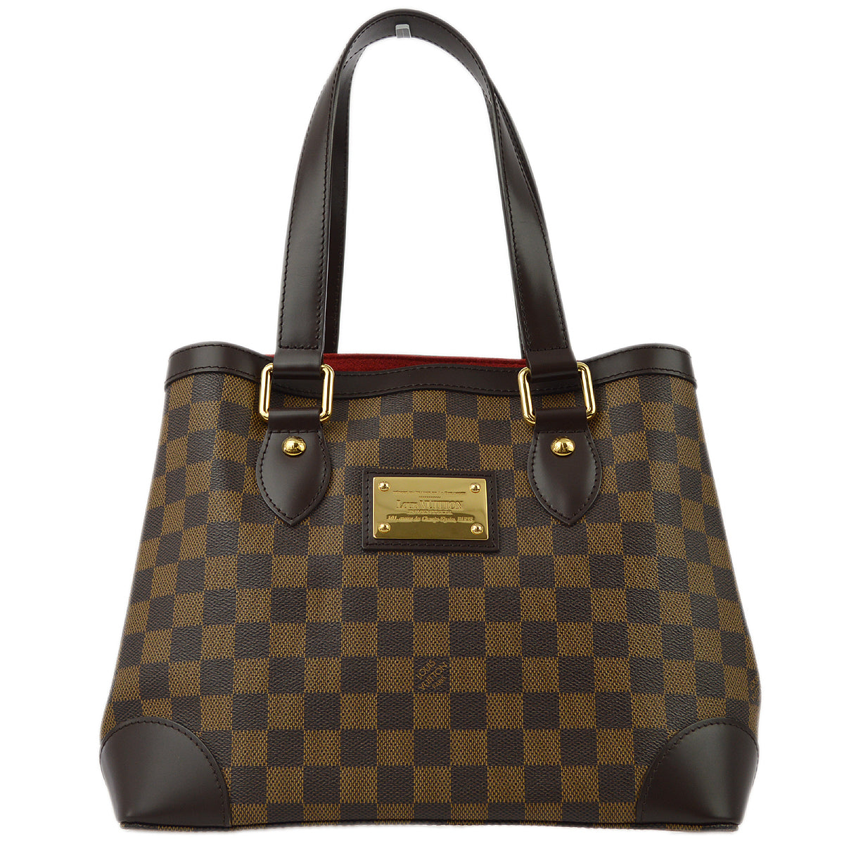 Louis Vuitton 2009 Damier Hampstead PM Tote Handbag N51205