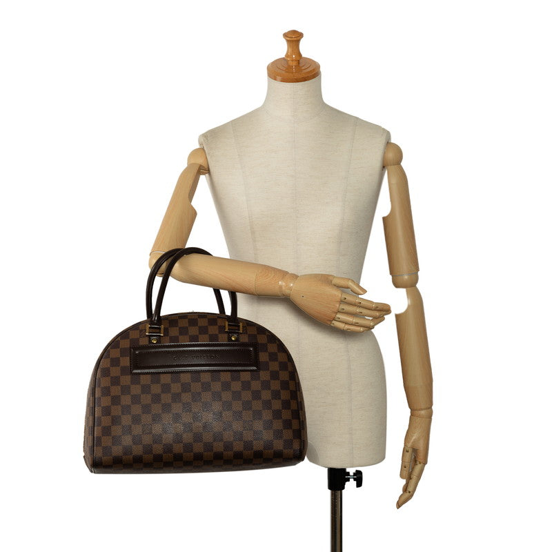 Louis Vuitton Damier Nonerita Handbag N41455 Brown PVC Leather  Louis Vuitton