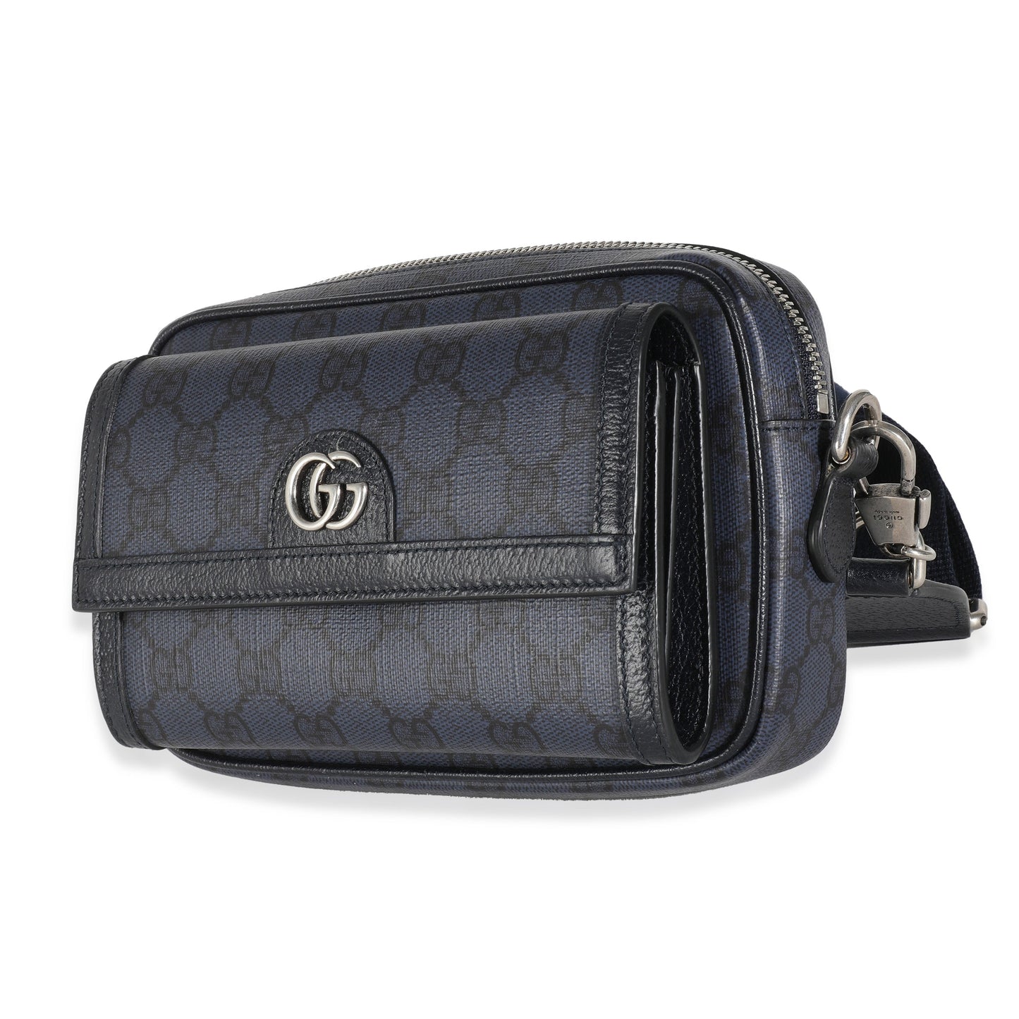 Gucci Navy Supreme Tender Small Ophidia Crossbody