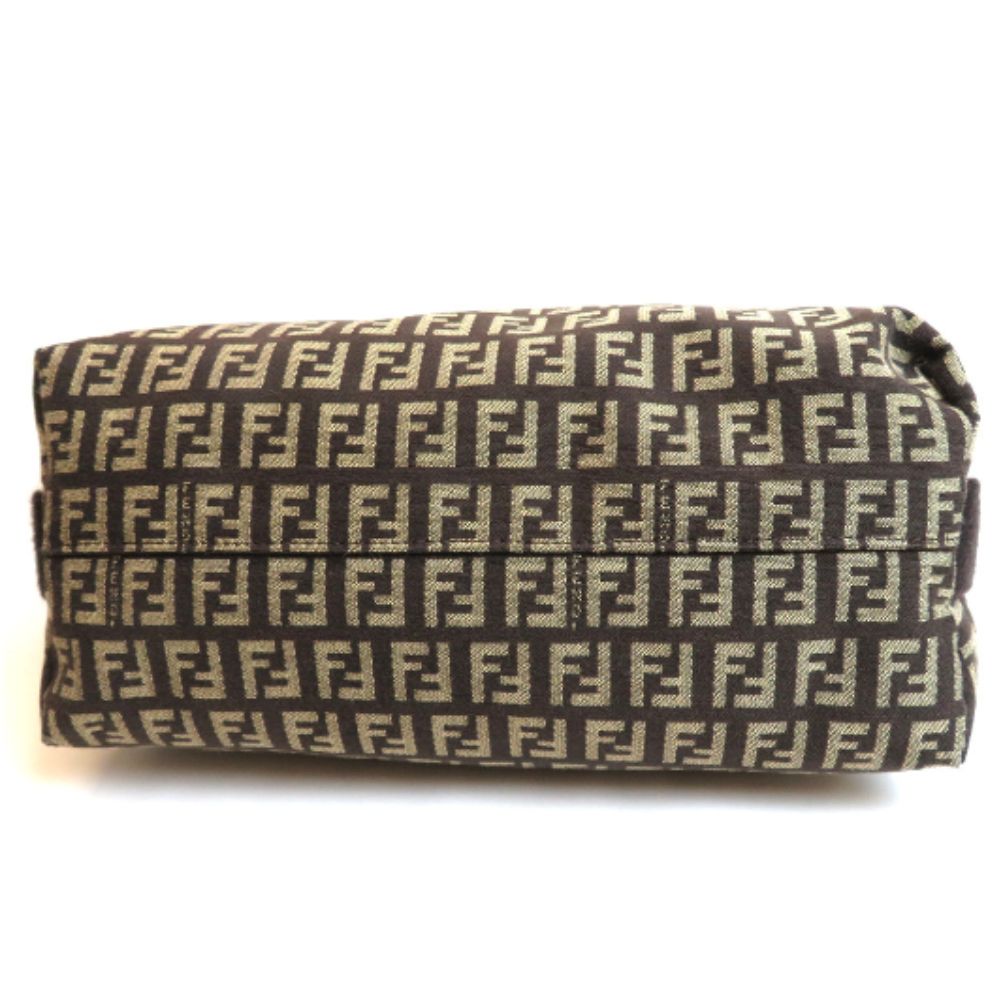 Luxury FendiZucchino Canvas Crossbody Bag - '10s