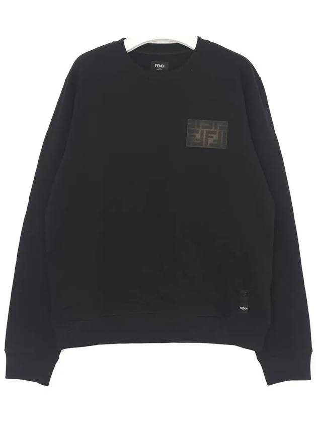 Luxury Fendi Jersey Sweatshirt Black