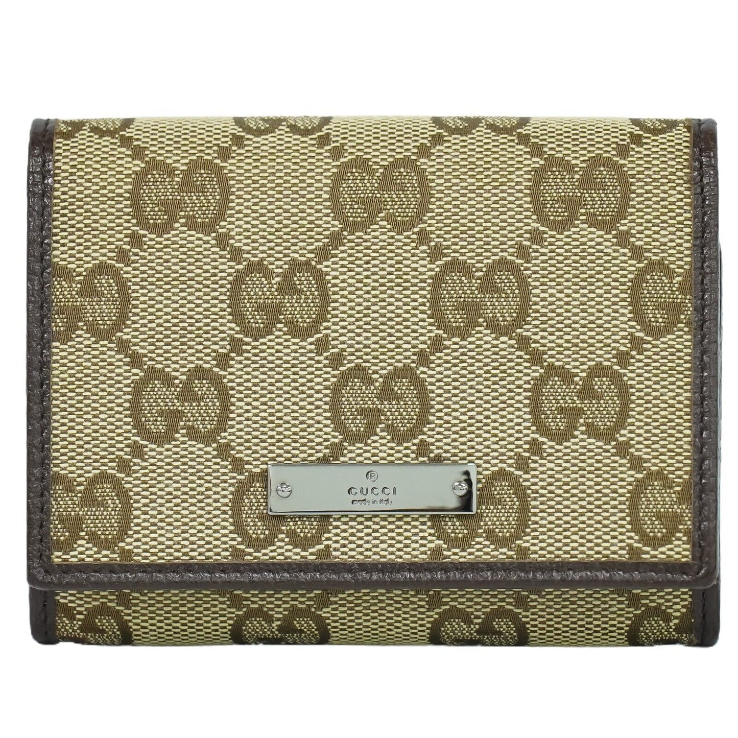 Luxury Gucci Trending 2025 Gg Canvas  Canvas Wallet  ()